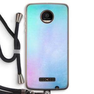 mist pastel: Motorola Moto Z Force Transparant Hoesje met koord