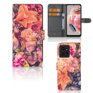 Xiaomi Redmi Note 12 4G Hoesje Bosje Bloemen