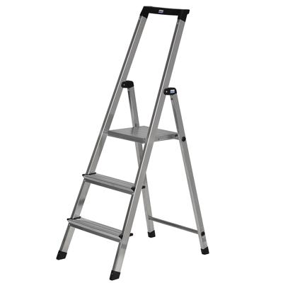 Krause Solidy Vouwladder Zilver