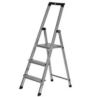 Krause Solidy Vouwladder Zilver