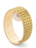 Lia Di Gregorio 18kt yellow gold Be Touched pearl ring - thumbnail