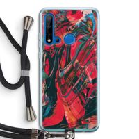Endless Descent: Huawei P20 Lite (2019) Transparant Hoesje met koord