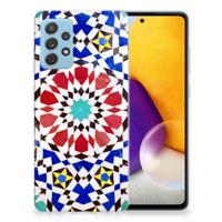 Samsung Galaxy A72 | TPU | Siliconen hoesje | Mozaïek