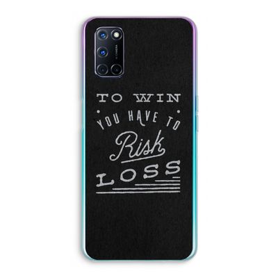 Risk loss: Oppo A72 Transparant Hoesje
