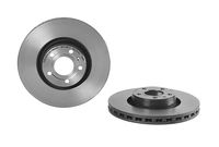 Remschijf COATED DISC LINE BREMBO, Remschijftype: Binnen geventileerd, u.a. fÃ¼r Audi