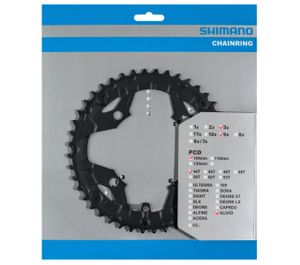 Shimano - kettingblad 44 tands alivio fc-t4060 9 speed - zwart