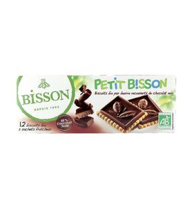 Petit theebiscuit pure chocolade bio