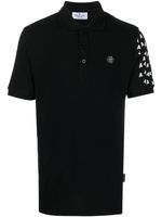 Philipp Plein polo Skull and Bones en coton - Noir - thumbnail