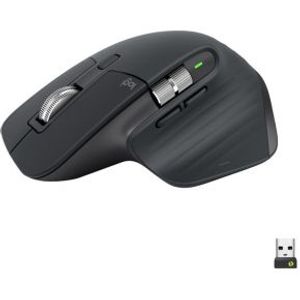 Logitech MX Master 3S muis Rechtshandig RF draadloos + Bluetooth Optisch 8000 DPI