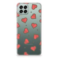 Samsung Galaxy M33 | TPU bumper | Hearts