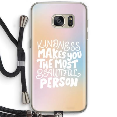 The prettiest: Samsung Galaxy S7 Transparant Hoesje met koord