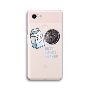 Best Friend Forever: Google Pixel 3 XL Transparant Hoesje