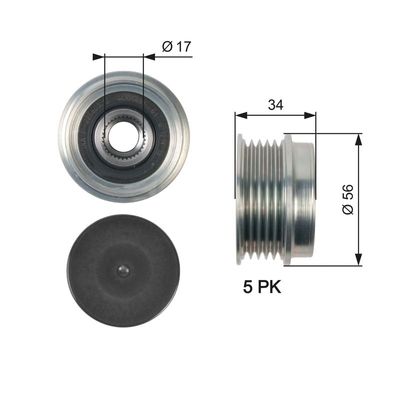 Dynamovrijloop DriveAlign® OAP7127