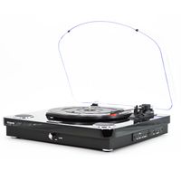 Aiwa GBTUR-120BKMKII Platenspeler Direct drive Zwart