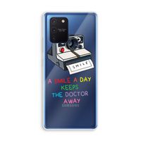 Smile: Samsung Galaxy Note 10 Lite Transparant Hoesje