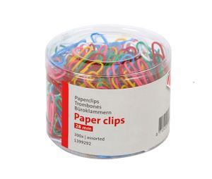 Paperclip Quantore 28mm assorti 300 stuks