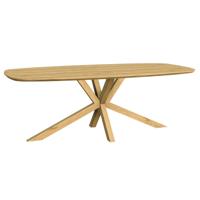 Tower Living Eettafel 'Crotone' Acaciahout, 220 x 110cm Tower Living Eettafel 'Crotone' Acaciahout, 220 x 110cm