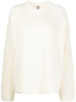 TOTEME pull oversize en laine biologique mélangée - Tons neutres