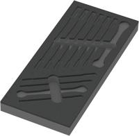 Wera 9830 schuimrubberen inzetstuk voor 6000 joker set 1, zonder gereedschap, 172 x 30 x 392 mm - 05137330001