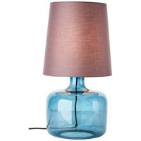 Brilliant Tafellamp Hydra blauw met taupe 94548/03