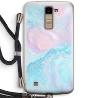 Fantasie pastel: LG K10 (2016) Transparant Hoesje met koord