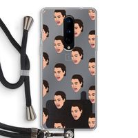 Ugly Cry Call: OnePlus 8 Transparant Hoesje met koord
