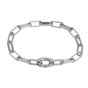 iXXXi Schakel Armband Square Chain Zilver