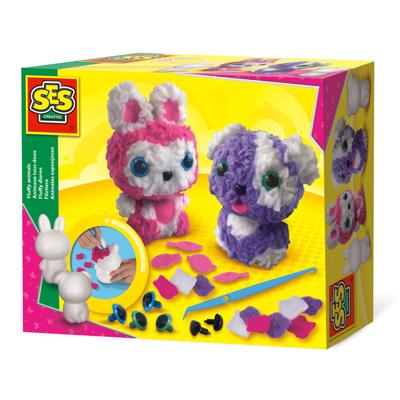 SES Creative Fluffy Dieren Maken