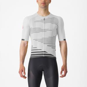 Castelli Climber's 4.0 korte mouw fietsshirt wit/zwart heren S