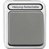 Schneider Electric MEG3449-8029 AquaStar Compleet Verwarmingsnoodschakelaar spatwaterdicht Lichtgrijs 1 stuks