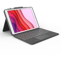 Logitech Combo Touch for iPad (7th generation) tablethoes QWERTY - UK layout - thumbnail