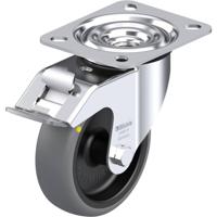 Blickle LE-TPA 102G-FI-ELS Zwenkwiel met rem Wieldiameter: 100 mm Draagvermogen (max.): 70 kg 1 stuk(s)