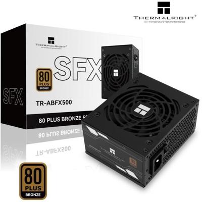 Niet-modulaire PC-voeding - THERMALRIGHT ABFX 500 - 80+ Brons - Zwart