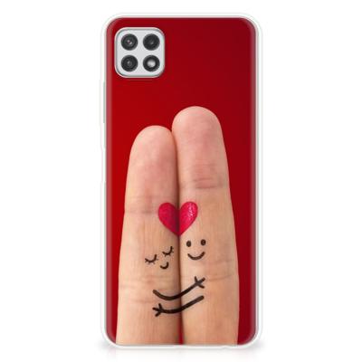 Samsung Galaxy A22 5G | Sillicone Back Cover | Liefde - Origineel Romantisch Cadeau