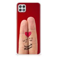 Samsung Galaxy A22 5G | Sillicone Back Cover | Liefde - Origineel Romantisch Cadeau