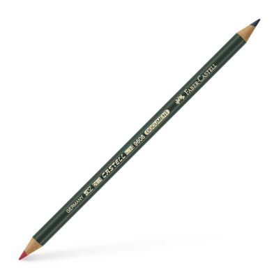 Faber Castell Kopieerpotlood Document 9608 - Rood/blauw