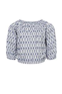 LOOXS 10sixteen Zomer top meisjes blouse - blauw