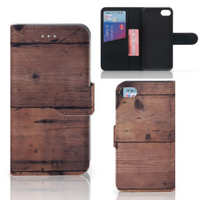 iPhone 7 | 8 | SE (2020) | SE (2022) Book Style Case Old Wood - thumbnail