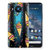 Nokia 8.3 | Siliconen Case | Icecream