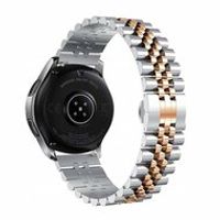 Stalen band - Zilver / rosé goud - Samsung Galaxy Watch 5 (Pro) - 40mm / 44mm / 45mm