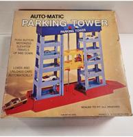 Vintage Automatic Parking Tower Garage 1960
