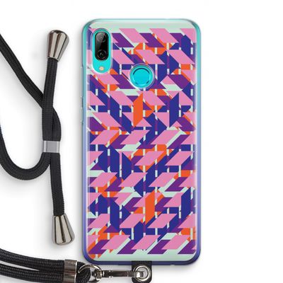 Skew Blush 3: Huawei P Smart (2019) Transparant Hoesje met koord