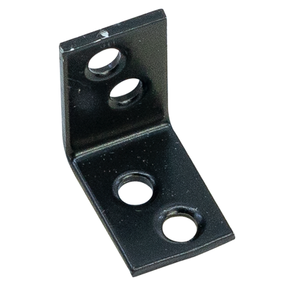 Waelbers Stoelhoek 25mm zwart - 100 Stuk(s) - 2157.13