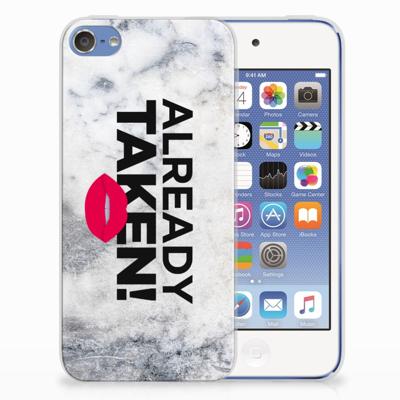 Apple iPod Touch 5 | 6 | Siliconen hoesje | met naam Already Taken White
