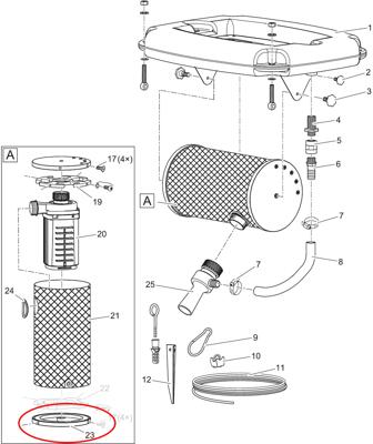 Oase AquaAir onderdelen Oase AquaAir onderdelen
