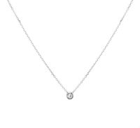 TFT Collier Witgoud Diamant 0.03ct (H SI) 1,0 mm x 41-43-45 cm