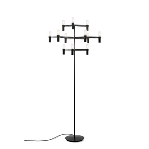 Nemo Crown Vloerlamp - Zwart