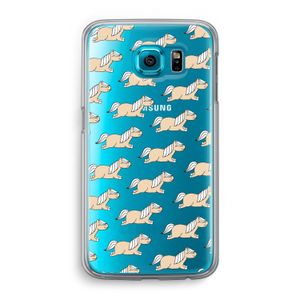 Ponys: Samsung Galaxy S6 Transparant Hoesje