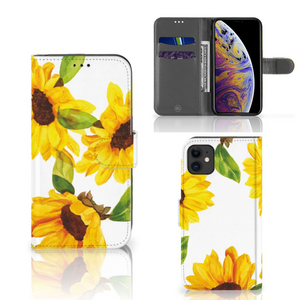 Hoesje voor Apple iPhone 11 Zonnebloemen