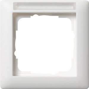 109127  - Frame 1-gang white 109127